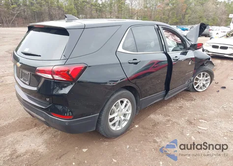 2022 Chevrolet Equinox Fwd Lt из США, поврежденный, VIN 3GNAXKEV3NL249040